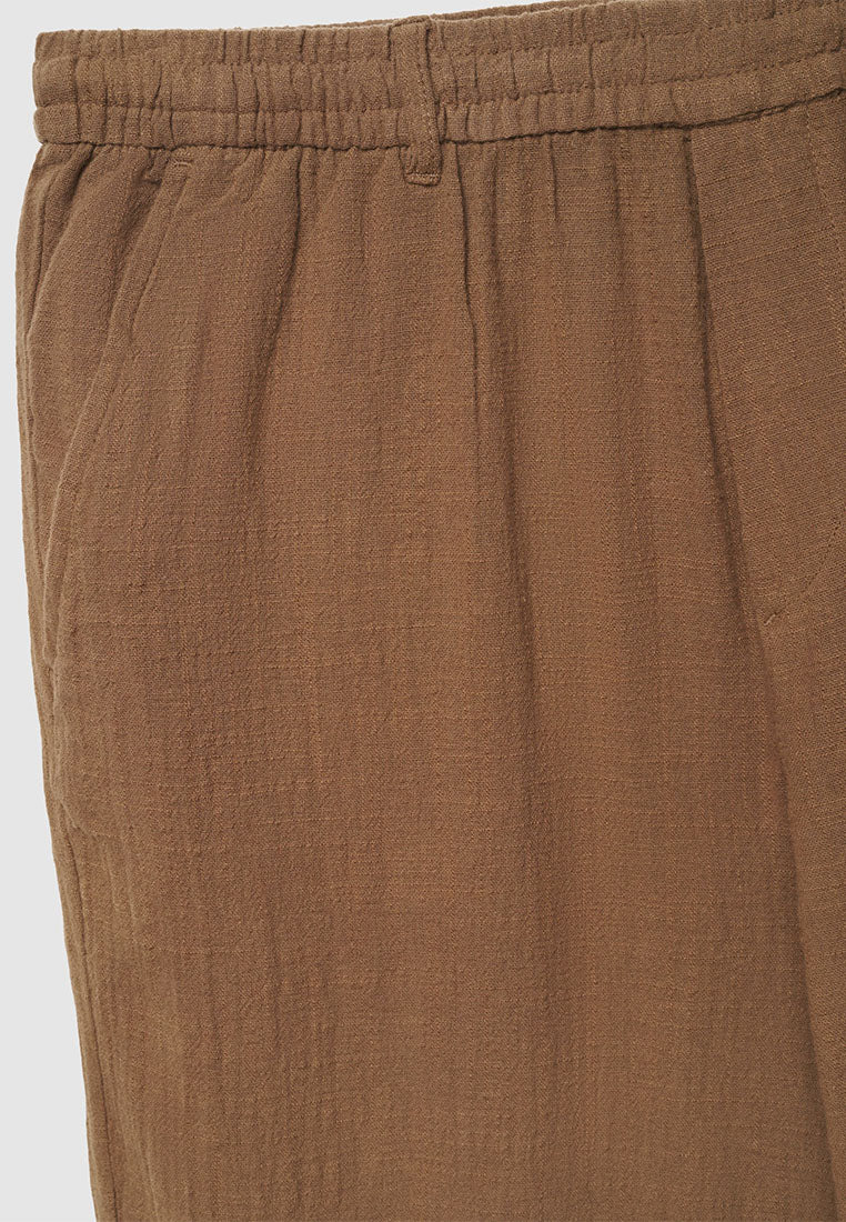 Men's Embossed Relaxed Trousers