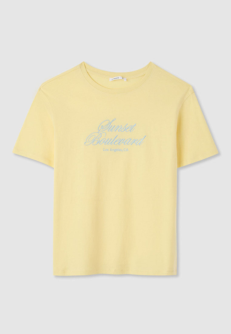 Women's Sunset Print T-shirt