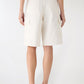 Women's Above the Knee Wide Shorts with 6 Pocket