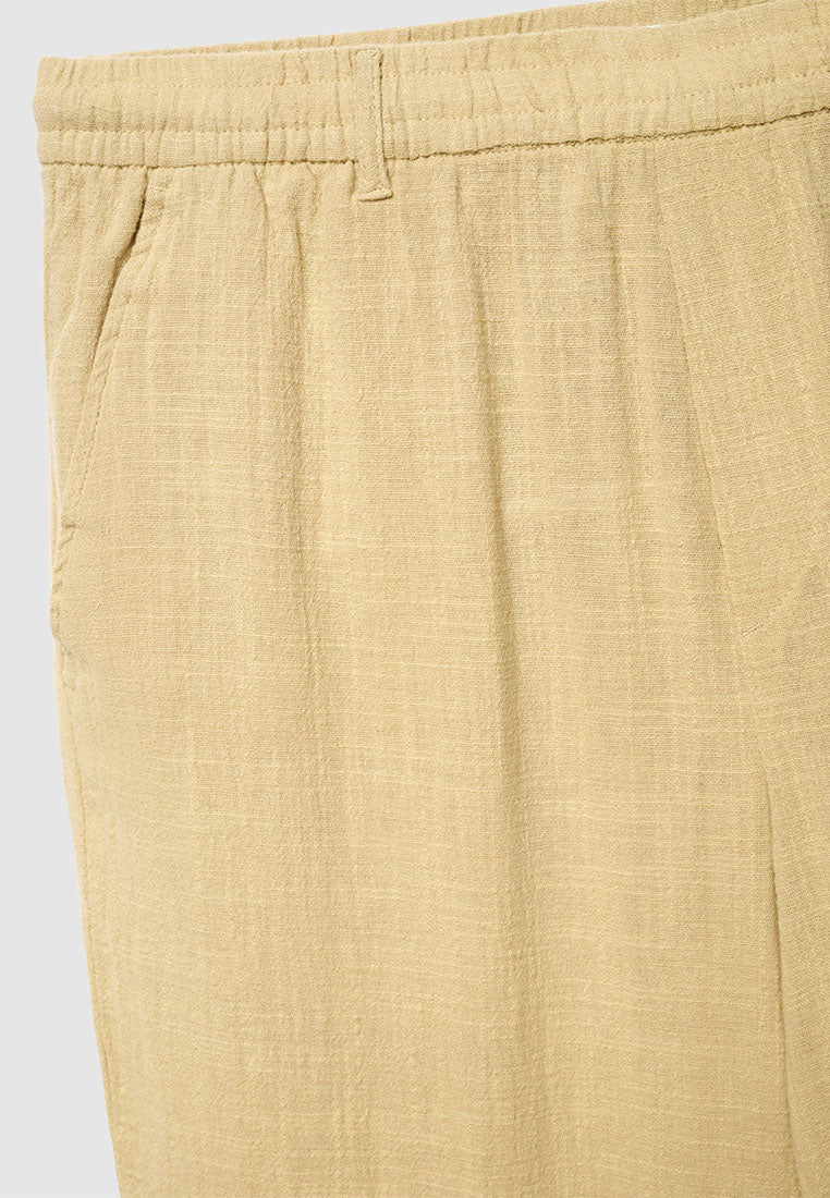 Men's Embossed Relaxed Trousers
