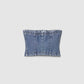 Women's Denim Bandeau Top with Buttons