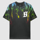 Gothic Flame Graphic Tee for Boys