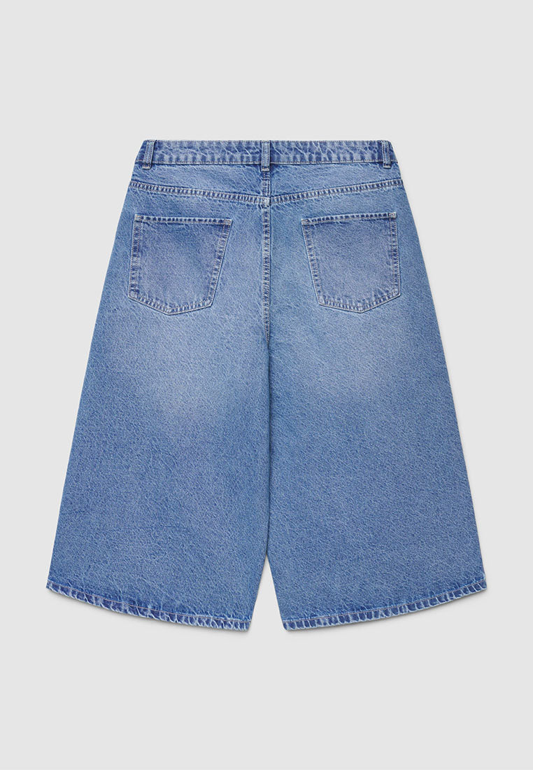 Women's Loose-fit Denim Shorts