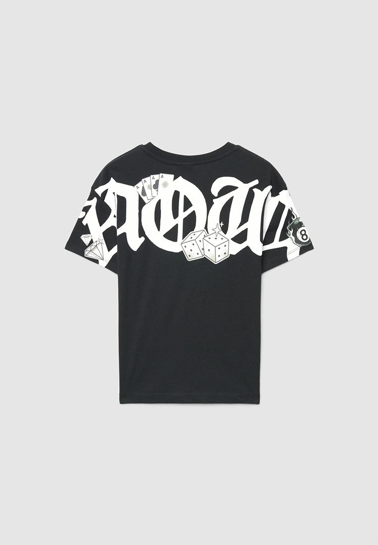 Gothic Lettering T-shirt for Boys