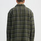 Men's Long-sleeved checked shirt with chest pocket