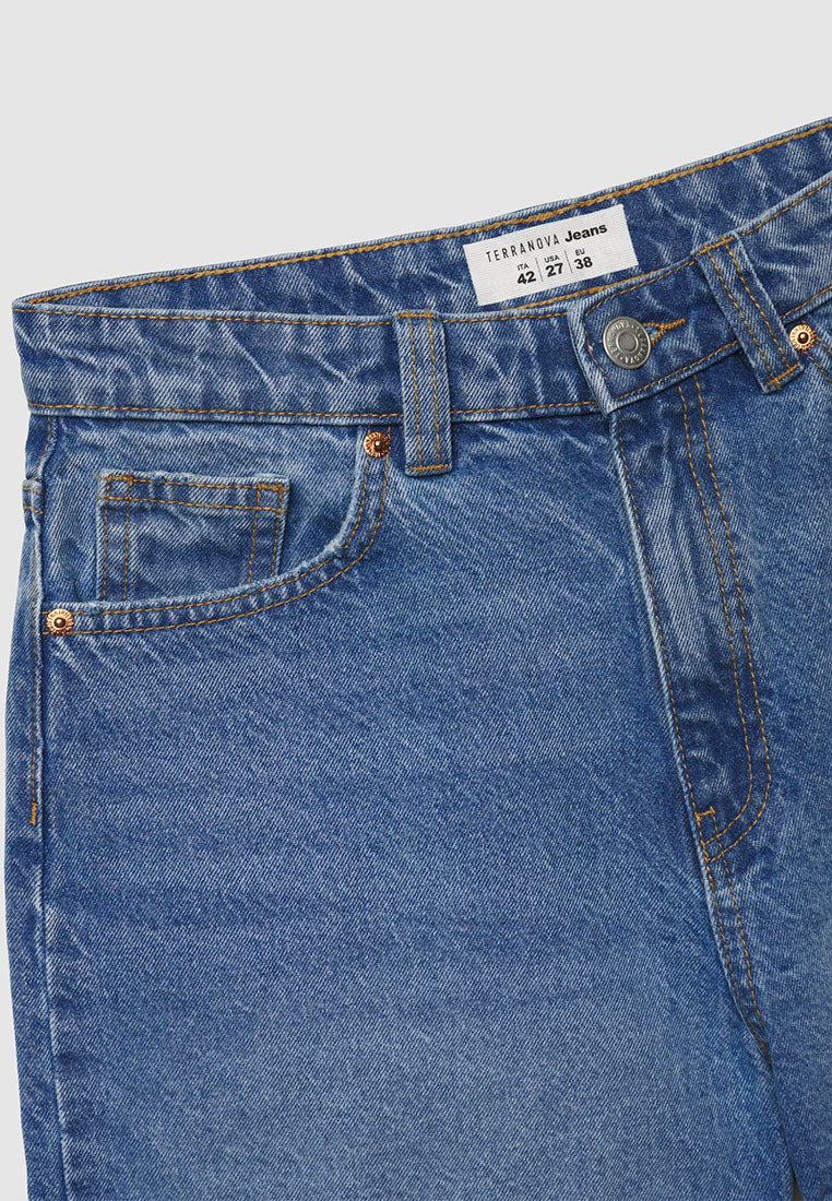 Women's Mom Jeans Shorts