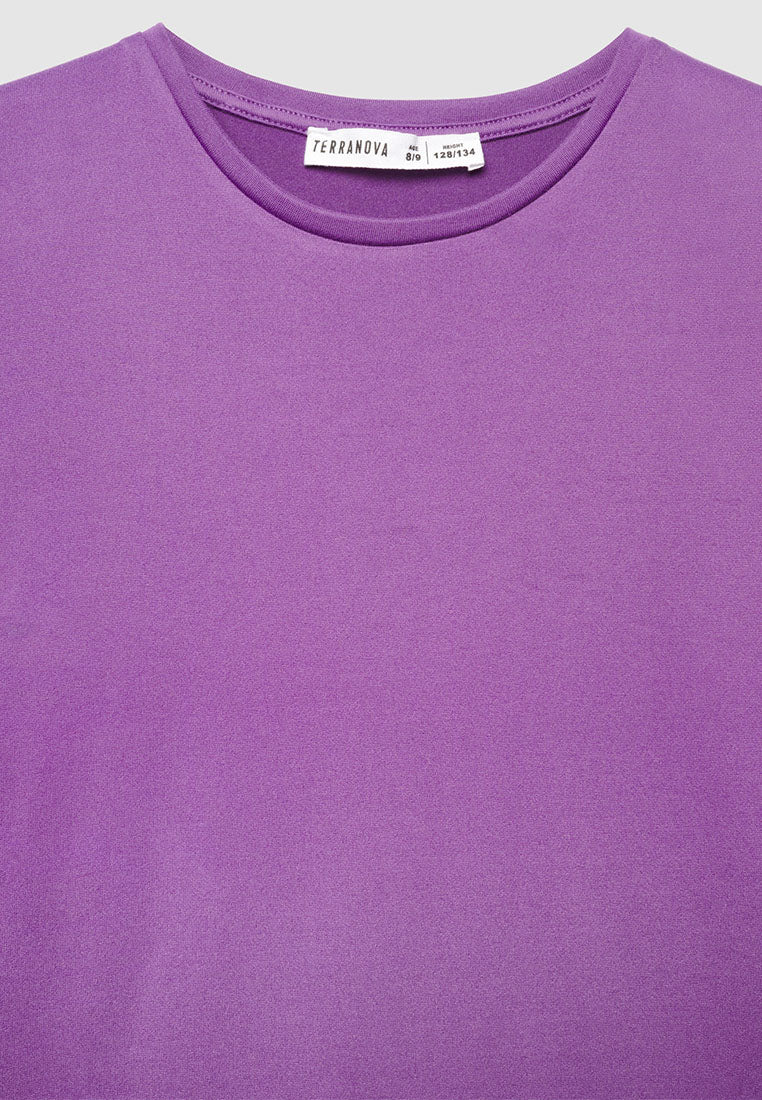 Kids' Essential Crew Neck Tees ( Pack of 3) for Girls