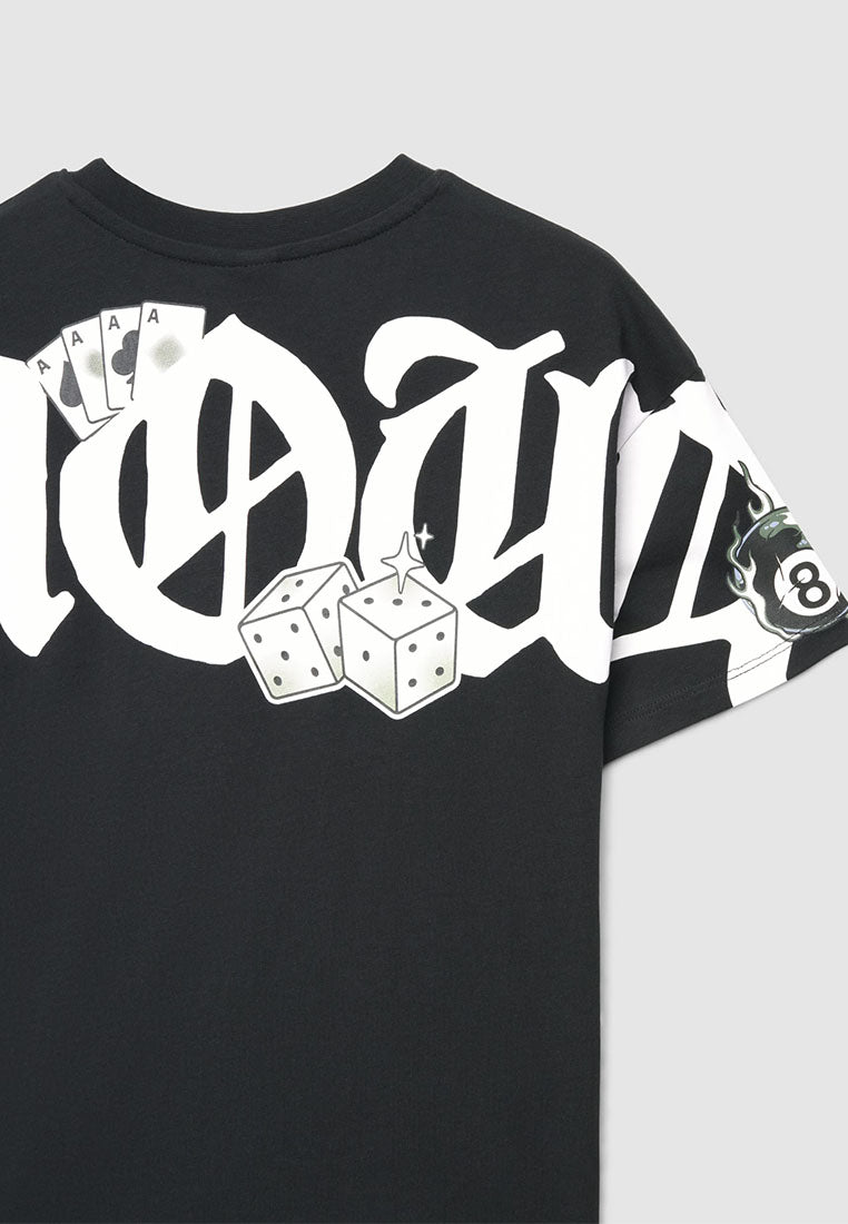 Gothic Lettering T-shirt for Boys