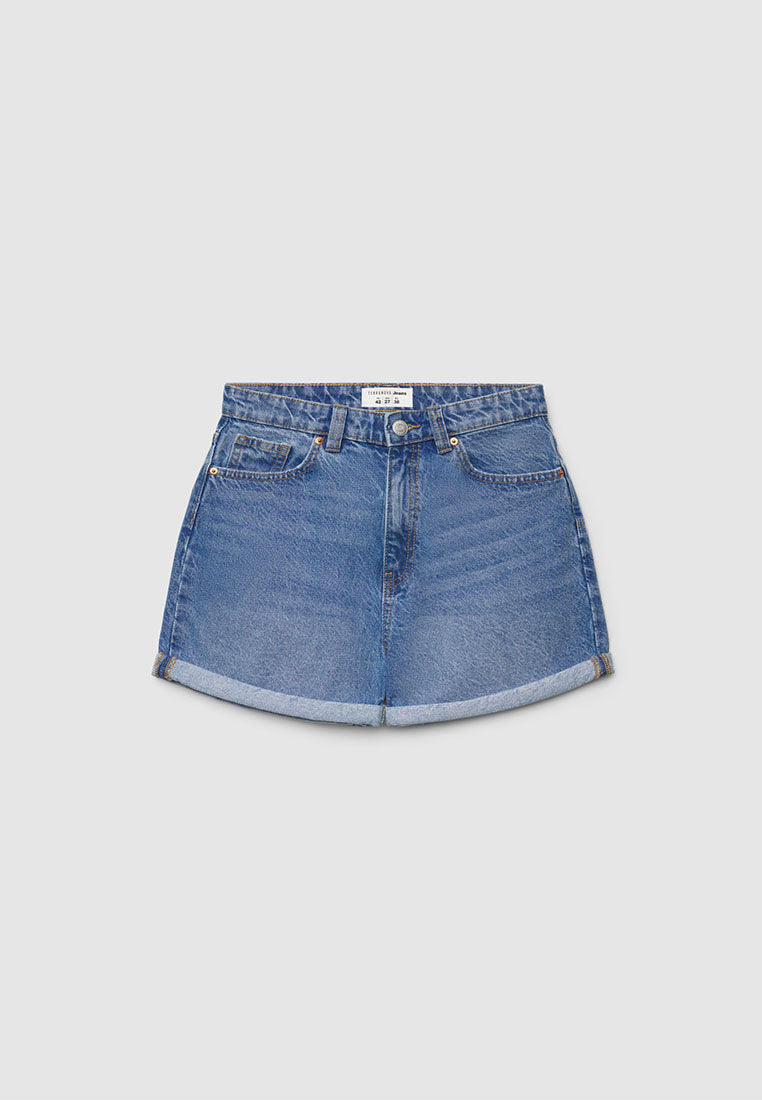 Women's Mom Jeans Shorts