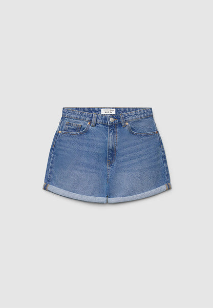 Women's Mom Jeans Shorts