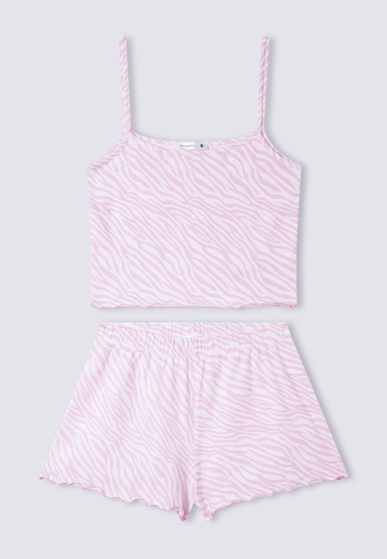 Women's Zebra Print Pyjamas