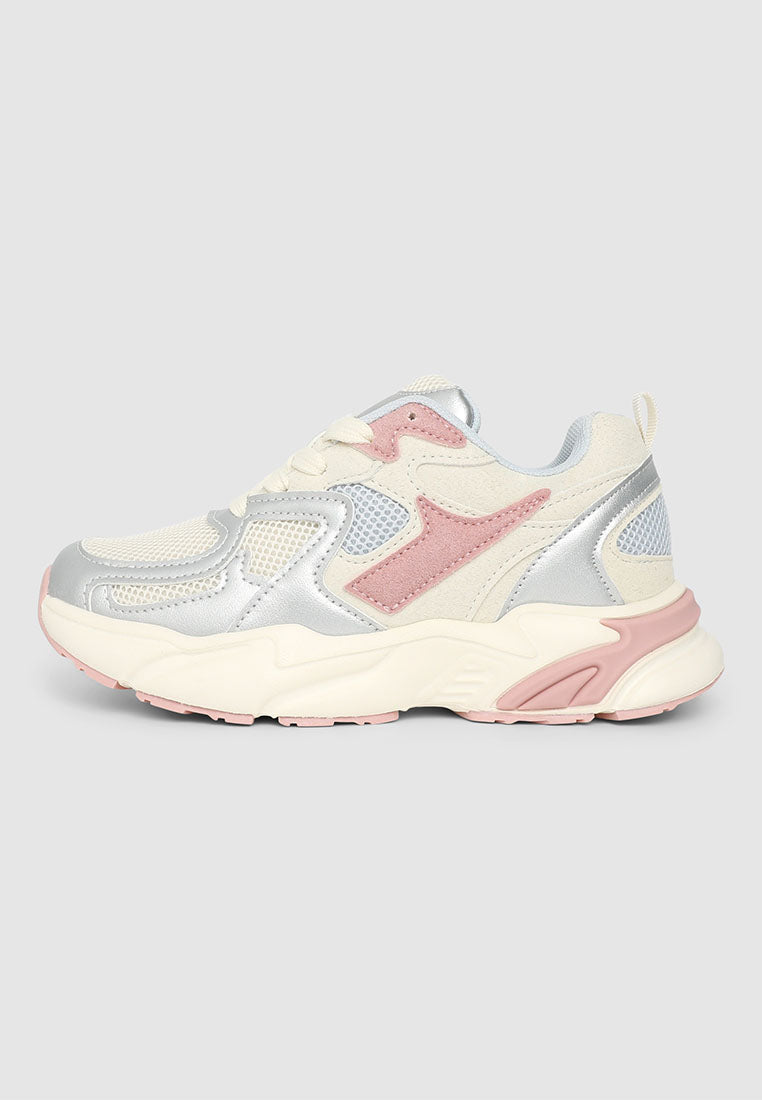 Sneakers with mesh insert and chunky sole for Girls