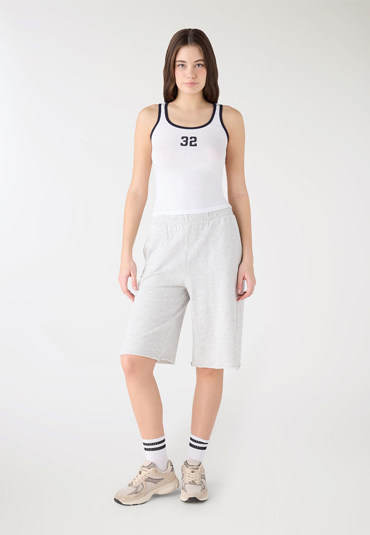 Women's Constracting Trim Tank Top