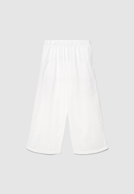 Women's Wide Leg Crop Trousers
