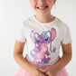 Stitch Print Tulle Tutu Dress