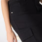 Women's Above the Knee Wide Shorts with 6 Pocket