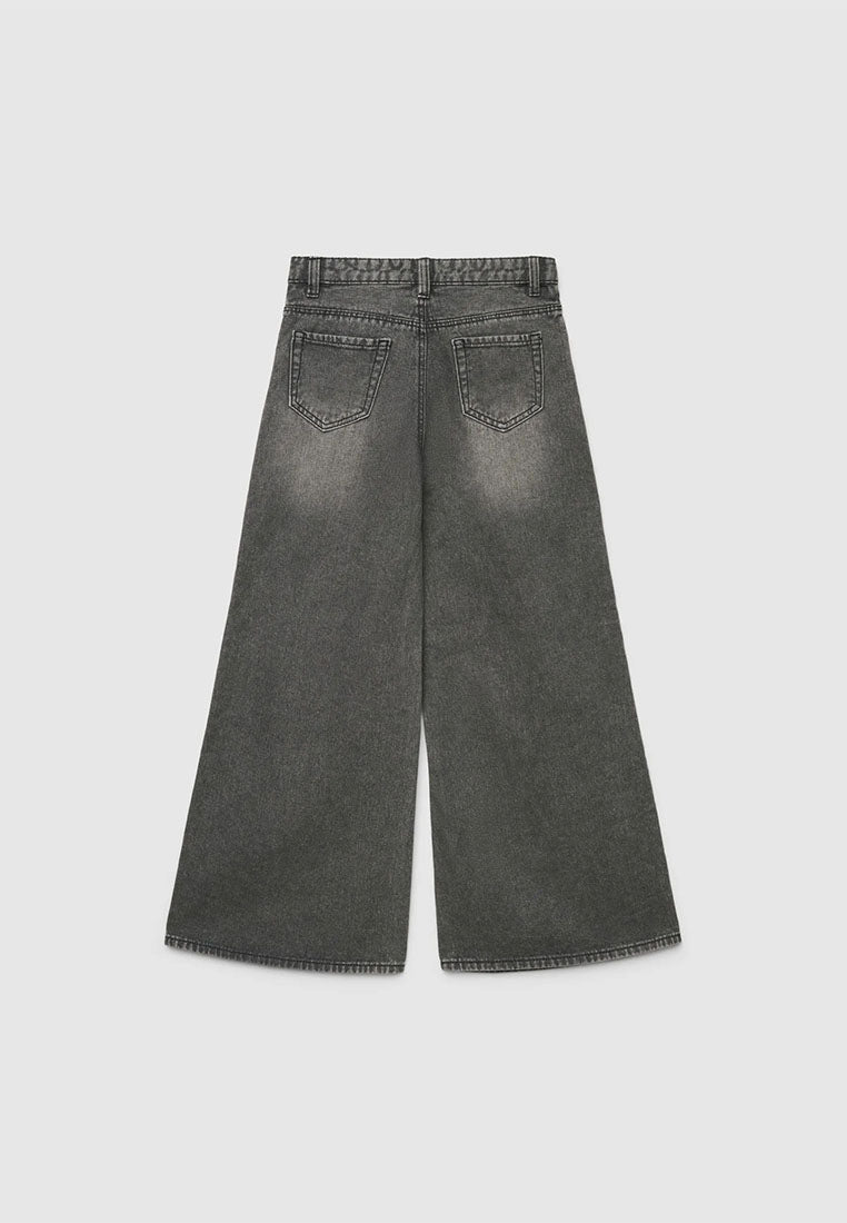 Little Bear High-Rise Wide-Leg Jeans for Girls