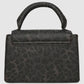 Women's Handbag with animal print shoulder strap
