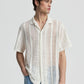 Men's Crochet Bowling Shirt