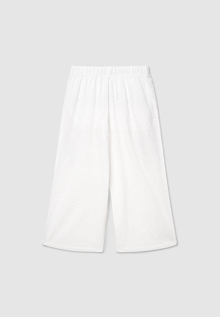 Women's Wide Leg Crop Trousers