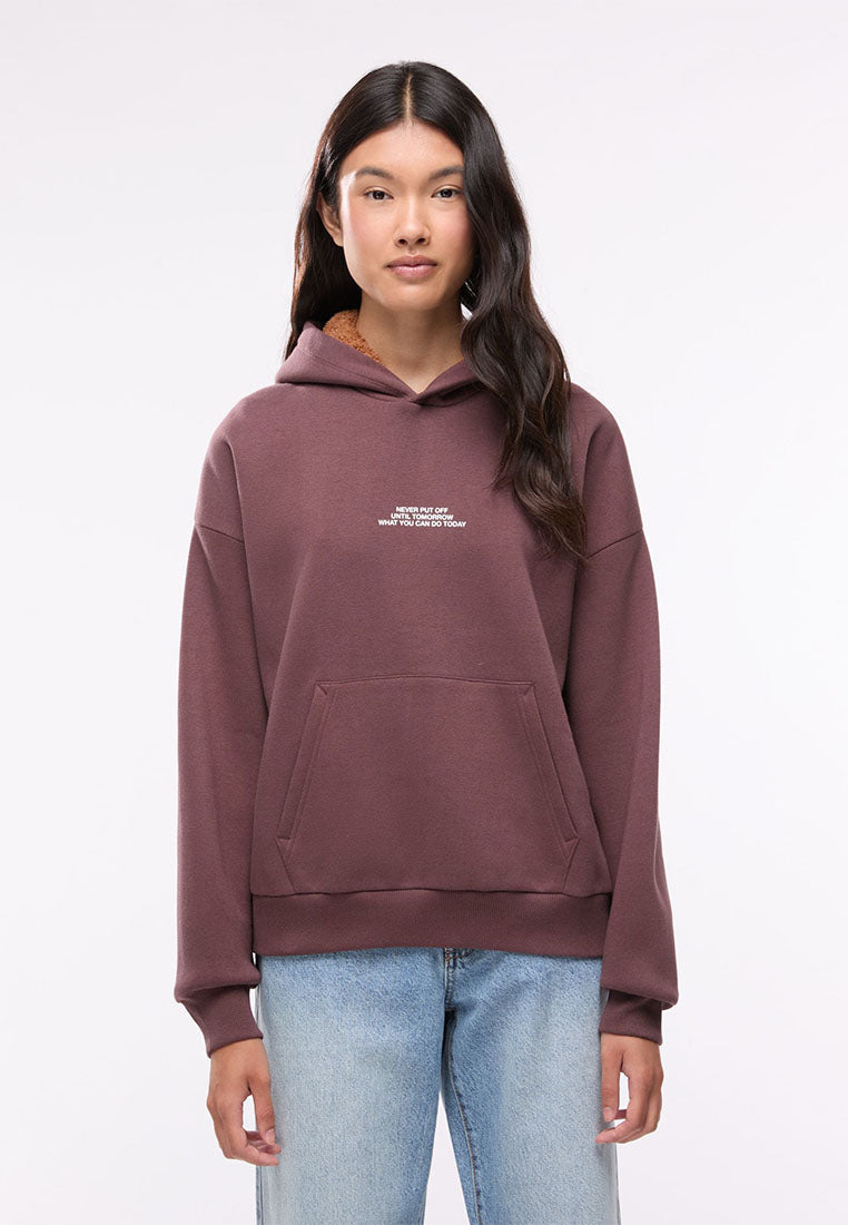 Women's Hoodie with teddy bear print