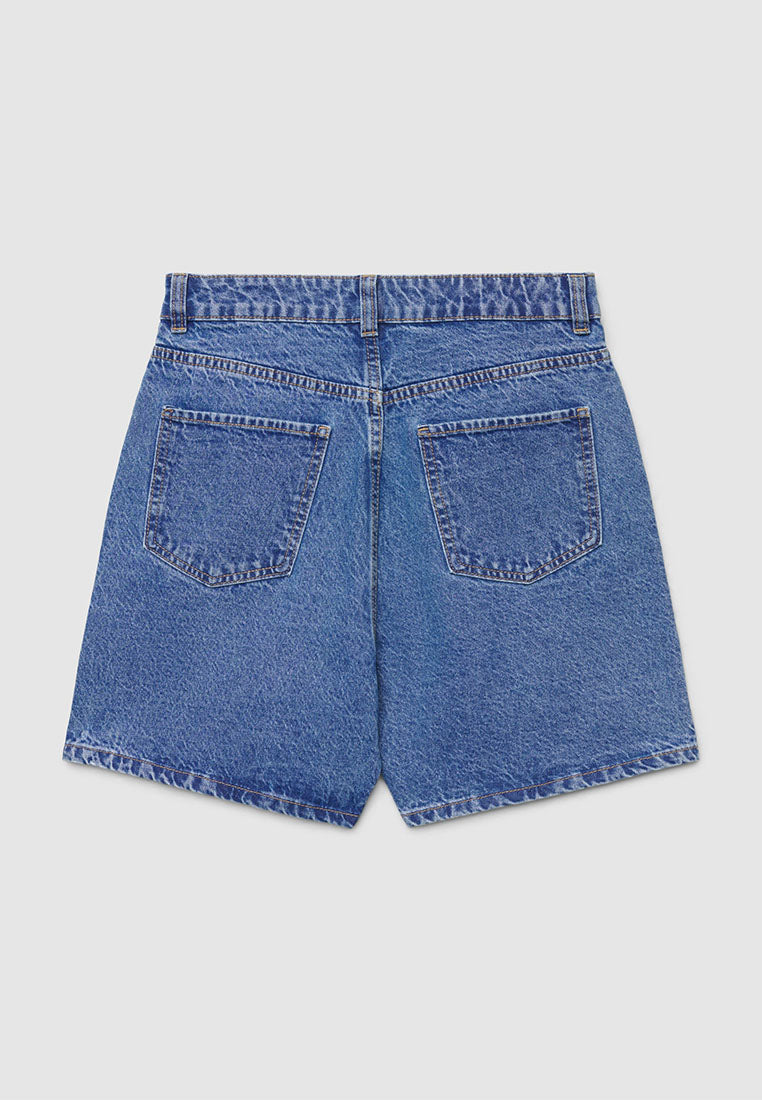 Women's High-waisted Denim Shorts