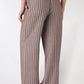 Women's Striped wide leg Trousers