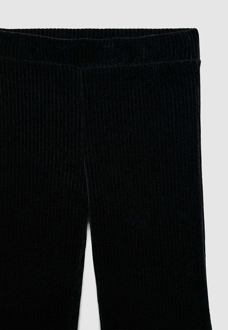 Cozy Ribbed Flares leggings for Girls