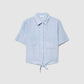 Women's Short Sleeve Patterned Shirt