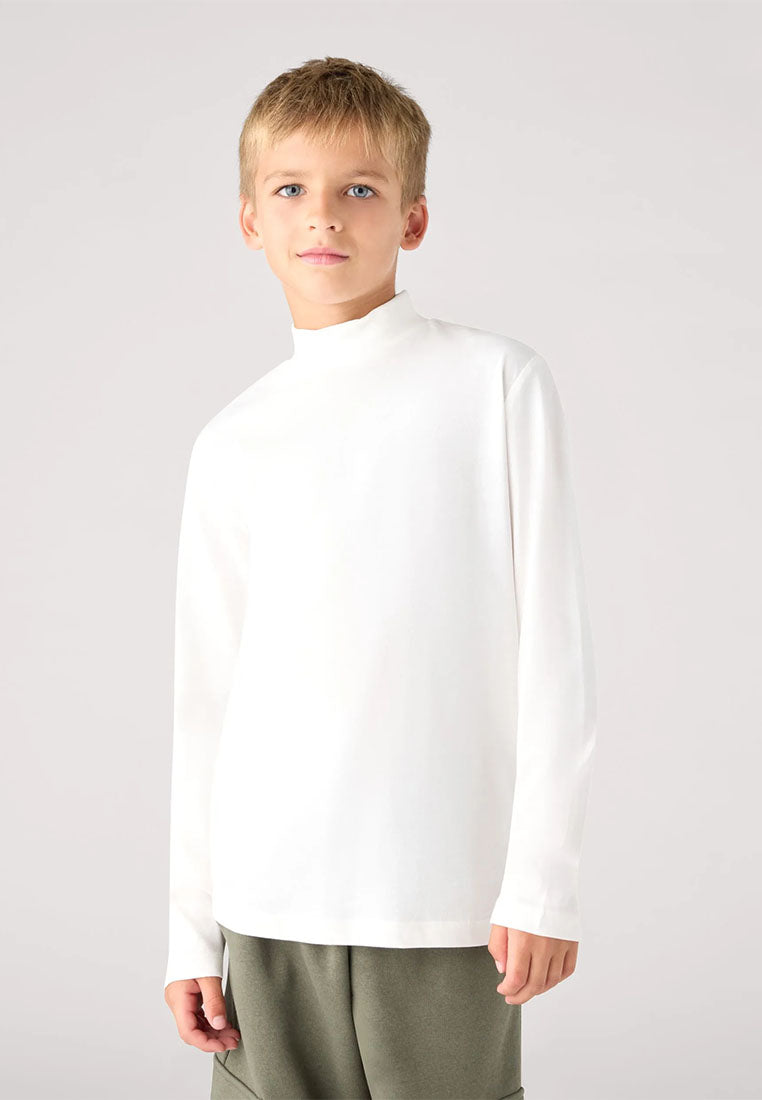 Pack of 2 long-sleeve plain T-shirts for Boys