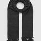Women's Maxi scarf with pom pom and fringes