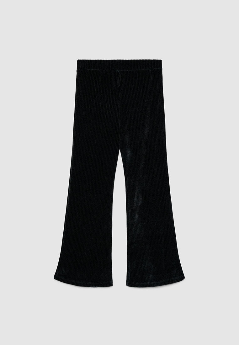 Cozy Ribbed Flares leggings for Girls