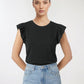 Women's Ruffled Sleeves T-shirt