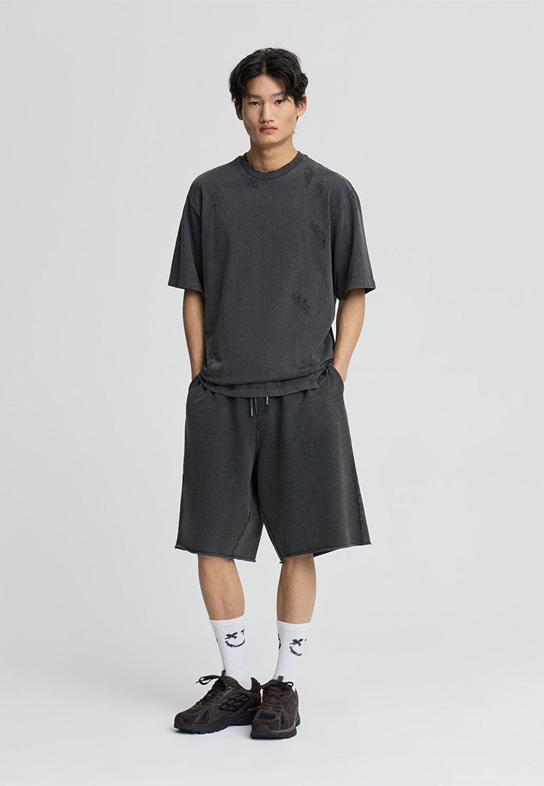 Men's Baggy Drawstring Tracksuit Shorts