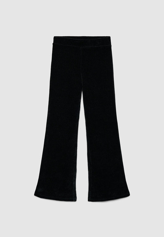 Cozy Ribbed Flares leggings for Girls
