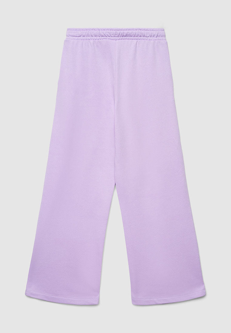 Stitch"Cute" Wide-Leg Jogger for Girls