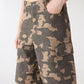 Women's Camouflage Print Cargo Shorts