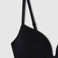 Women's Seamless Plunge Push-Up Bra