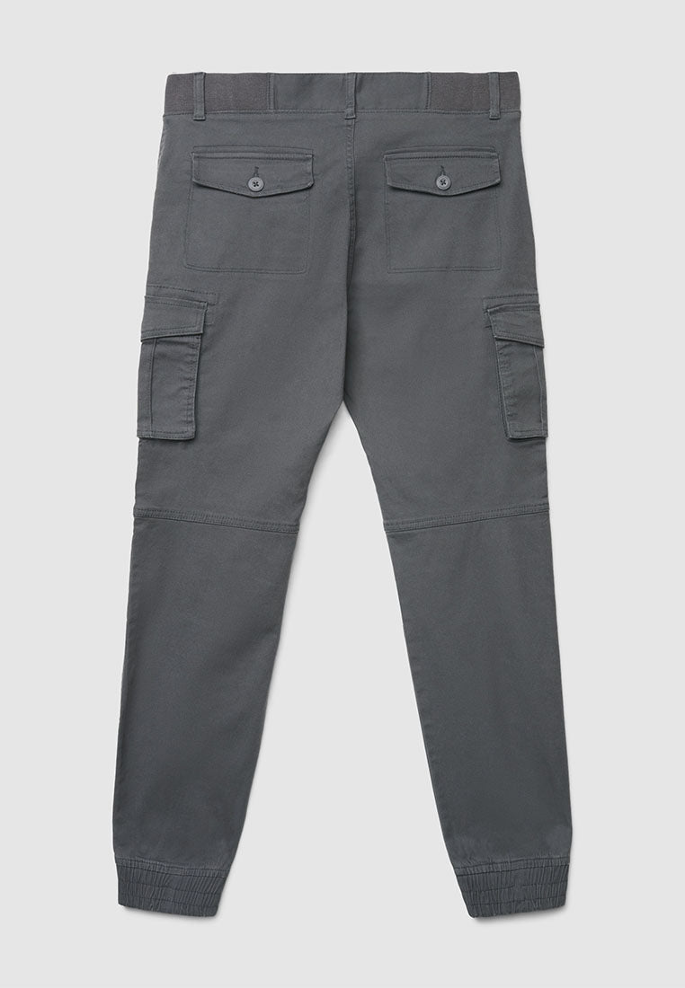 Men's Cargo Trousers with Cuffs