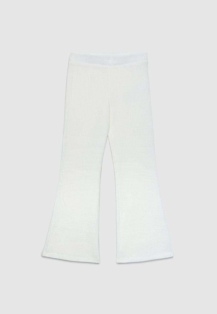 Cozy Ribbed Flares leggings for Girls