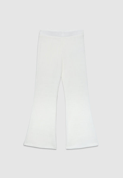 Cozy Ribbed Flares leggings for Girls