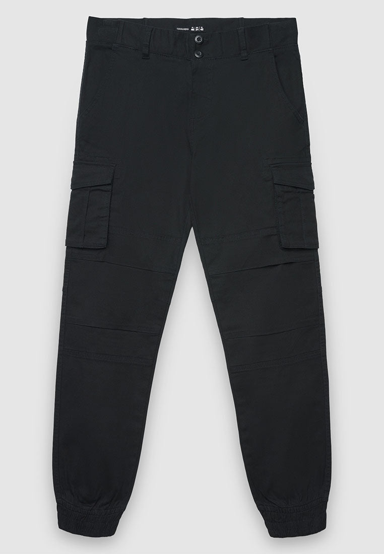 Men's Cargo Trousers with Cuffs