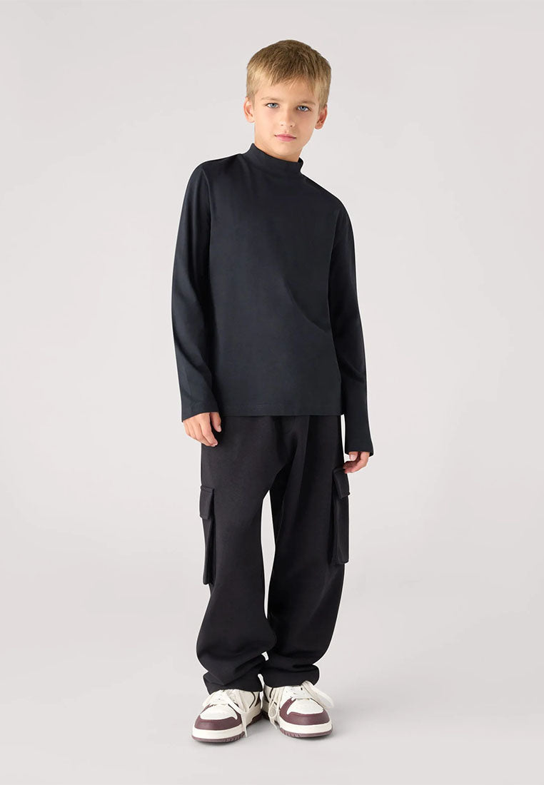 Pack of 2 long-sleeve plain T-shirts for Boys