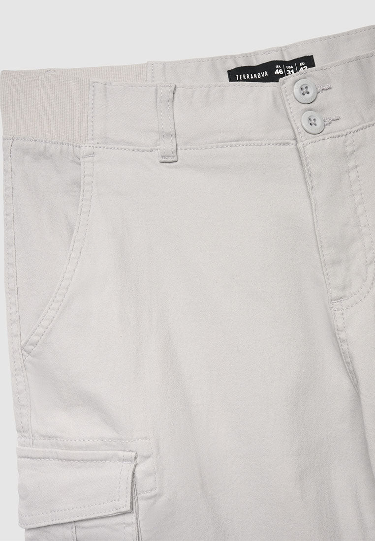 Men's Cargo Trousers with Cuffs