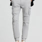 Men's Cargo Trousers with Cuffs