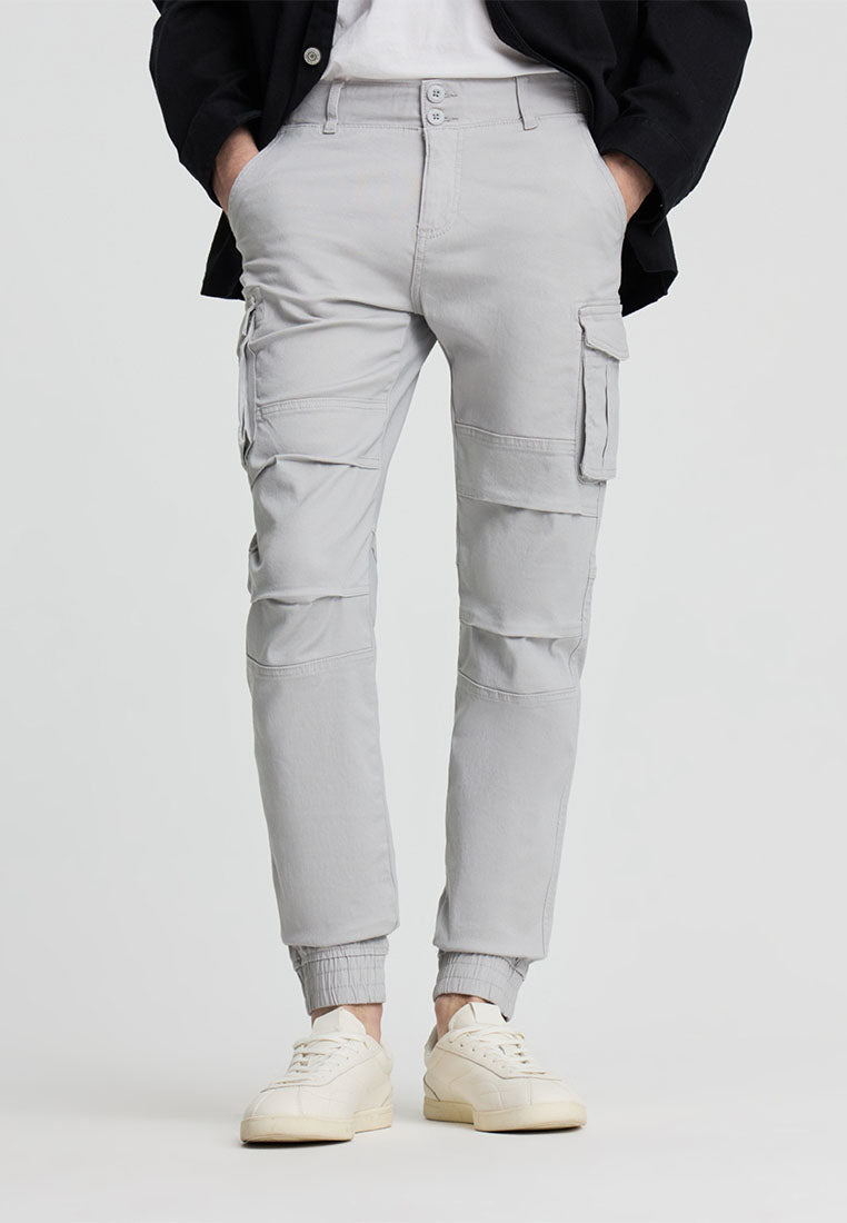 Men's Cargo Trousers with Cuffs