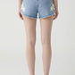 Women's Macramé Denim Shorts