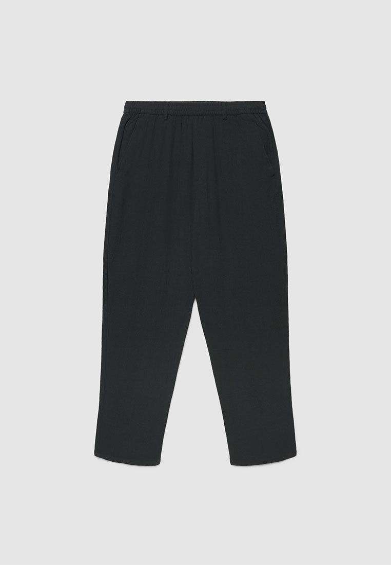 Men's Embossed Relaxed Trousers