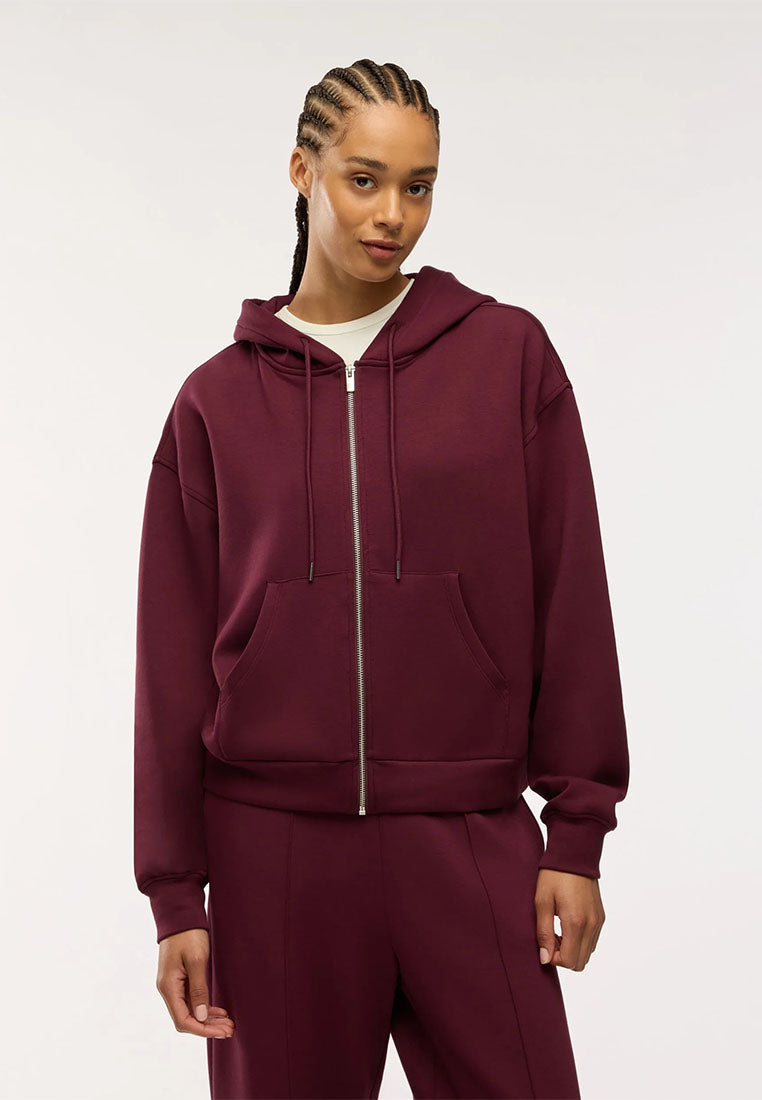 Women's Oversized Sweatshirt with Zip