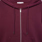 Women's Oversized Sweatshirt with Zip